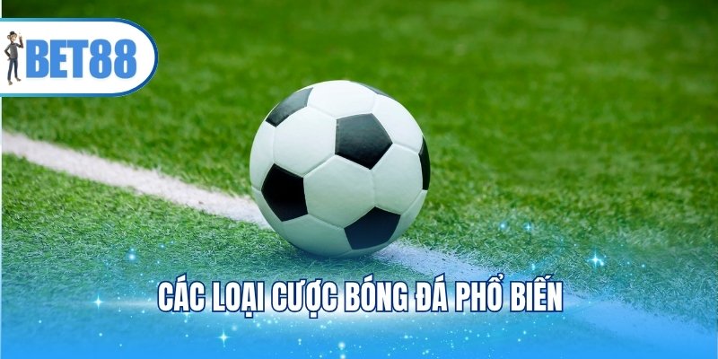 Các loại cược bóng đá phổ biến