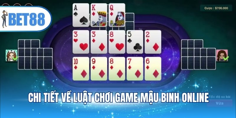 Chi tiết về luật chơi game Mậu binh online