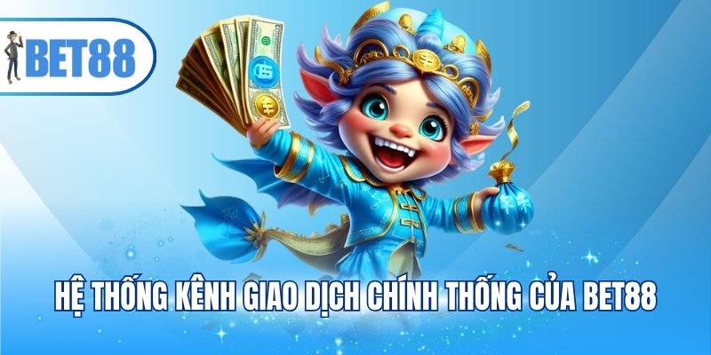 Hệ thống kênh giao dịch chính thống của BET88